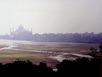 View from Agra Fort to Taj Mahal
