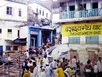 Dasaswamedh Ghat - one of the most important and busies - palm readers