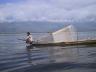 Leg rowing - fisherman on Inle Lake