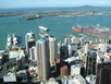 Auckland Harbour (from Skytower)