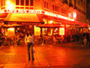 Brasserie in der Rue St. Denis (Nähe unseres Hotels "Appihotel")