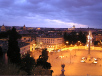 Rome - from Pincio - Piazza del Popolo