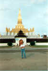 Laos - Vientiane - That Luang  (Wahrzeichen)