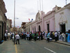 Demonstration auf den Strassen von Arequipa