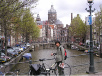 Amsterdam - Graachten channel - St. Nicolaaskerk