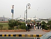 Connaught Place Park - wo vor kurzem ein Anschlag verübt wurde