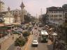 View from Theingy Zei Market to Sule Paya - Yangoon