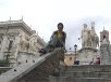 Rome - Swee Foong on Piazza di Capitolino