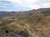 Mondlandschaft im Nordosten Chiles (Ausläufer der Atacama Wüste)