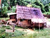 Laos Mountain Hut on the Way to Luang Prabang