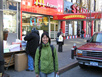 in Harlem (north of Central Park)