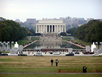 Lincoln Memorial and Constitution Gardens with Pool
